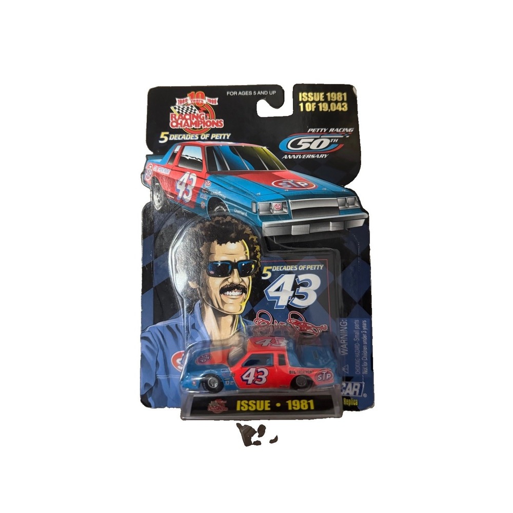 Racing Champions 5 Decades Petty 1981 Richard Petty #43 Buick 1:64 Sealed STP